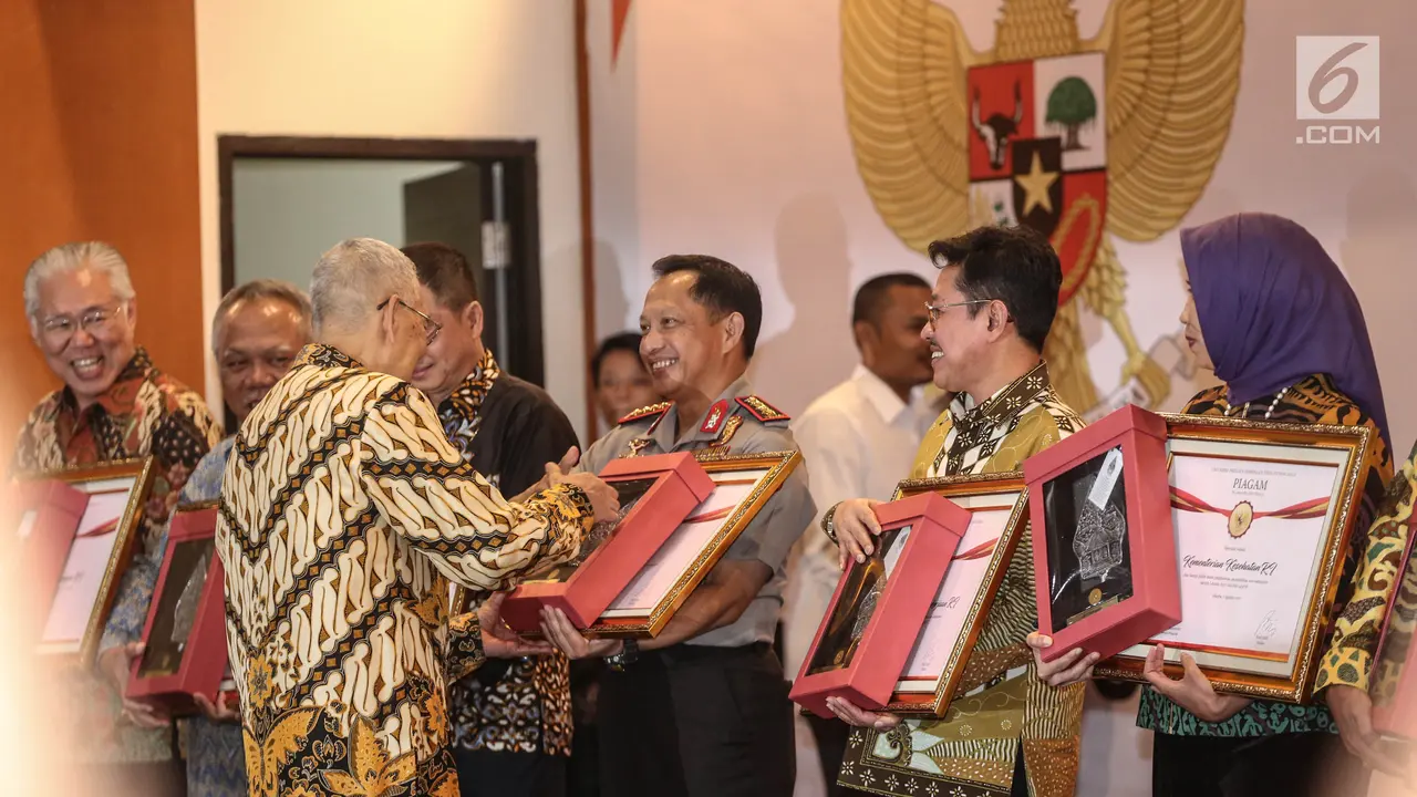 UKP Pancasila Beri Penghargaan ke 15 Instansi Pemerintah