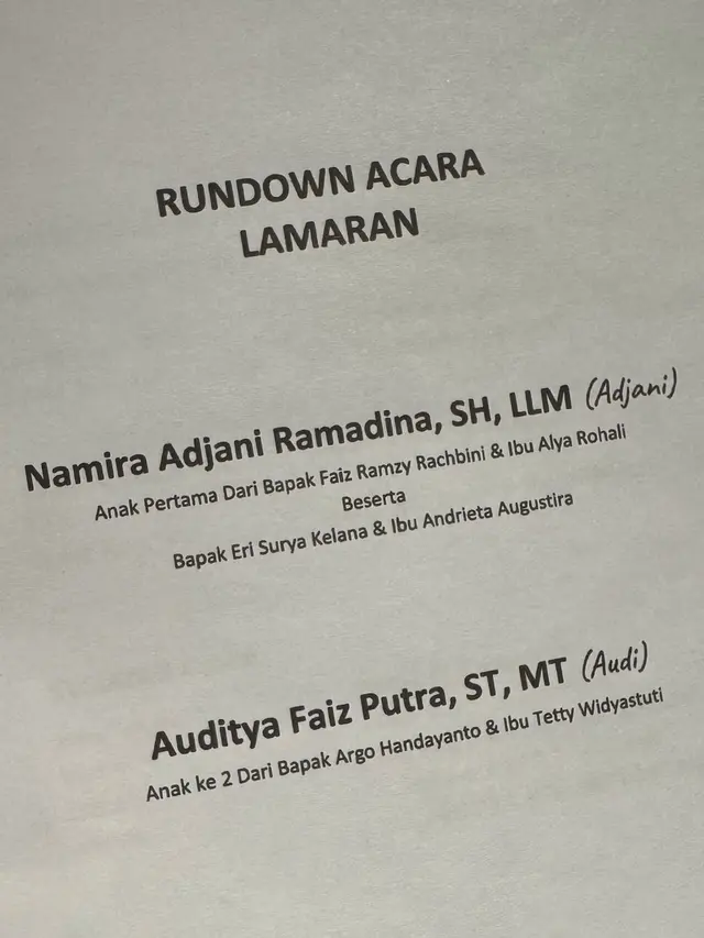 Namira Adjani dan Alya Rohali