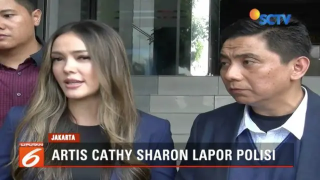 Cathy Sharon lapor polisi terkait akun media sosial yang menyebarkan foto dirinya terlibat prostitusi online artis.