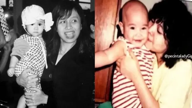6 Foto Gita Gutawa Kecil yang Mirip Dengan Nagita Slavina Anak-Anak, Sulit Dibedakan