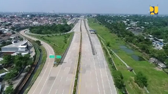 Jalan Tol Cinere-Jagorawi (Tol Cijago) sepanjang 14,64 km telah selesai dibangun. Tol ini bagian dari jaringan tol lingkar dalam kota dan lingkar luar atau Jakarta Outer Ring Road (JORR) 2. (Dok Kementerian PUPR)