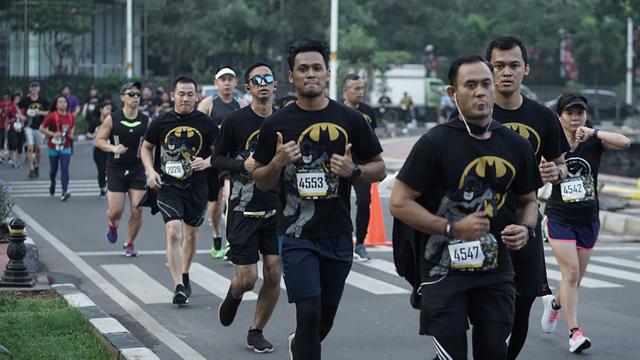 Ribuan Peserta Ikuti Batman Run Series 2019 - Ragam 