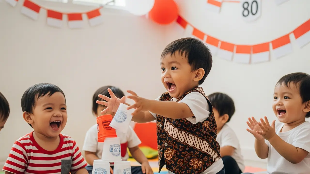 Lomba 17 Agustus Anak Balita Terfavorit