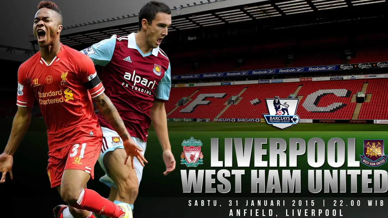 Liverpool vs West Ham United