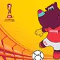 Maskot Piala Dunia U-17 2023 Badak Cula Cahaya atau Bacuya Si Badak Bercula (Liputan6.com/Abdillah)