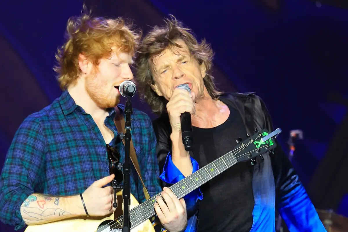 [Bintang] The Rolling Stones & Ed Sheeran