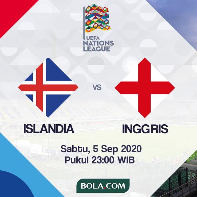 UEFA Nations League - Islandia Vs Inggris