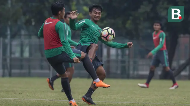 Latihan Timnas Indonesia U-23
