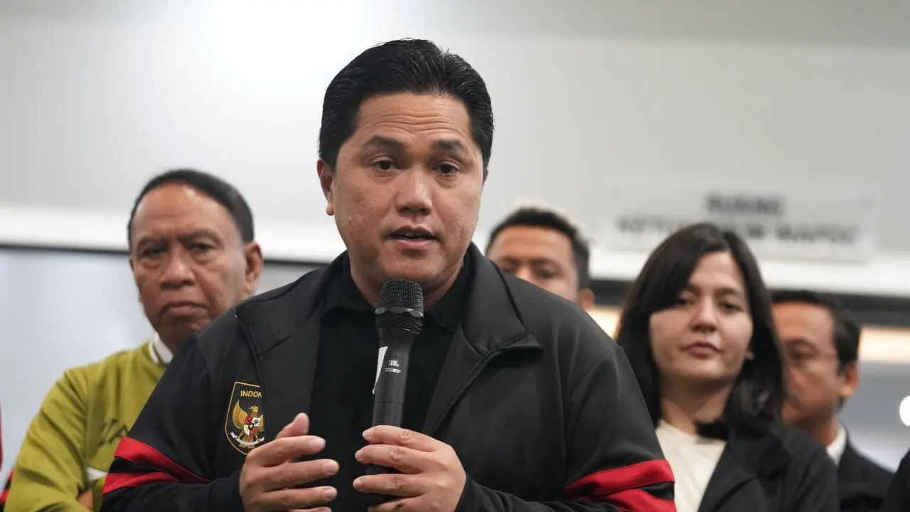 Ketua Umum PSSI Erick Thohir