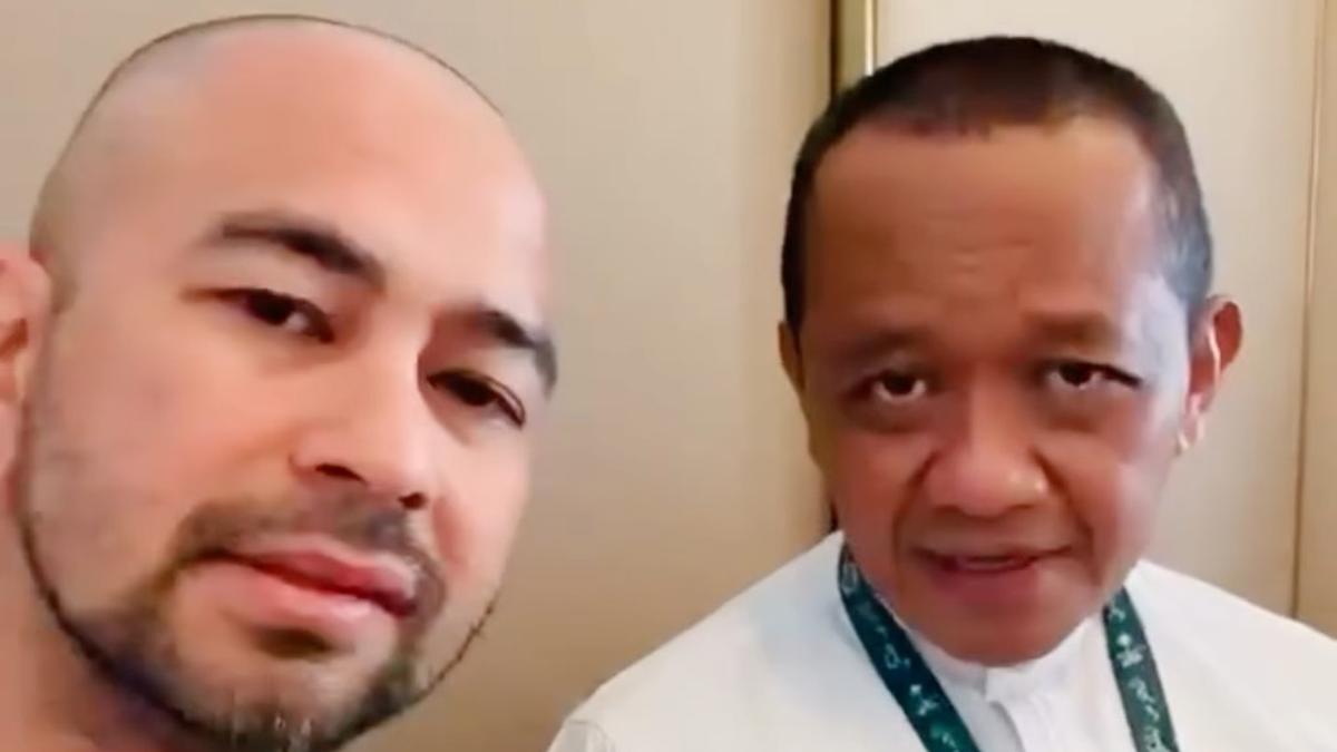 Bahlil Lahadalia Curhat Ke Raffi Ahmad, Penasaran dan Ingin Ketemu Pencipta Lagu Mas Bahlil Ganteng