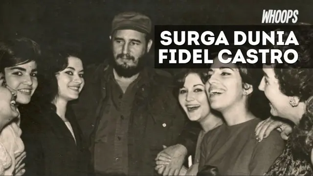 Di pulau rahasia ini Castro menjalin hubungan rahasia dengan sejumlah wanita.