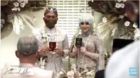Sah, Kesha Ratuliu Resmi Menjadi Istri Adhi Permana