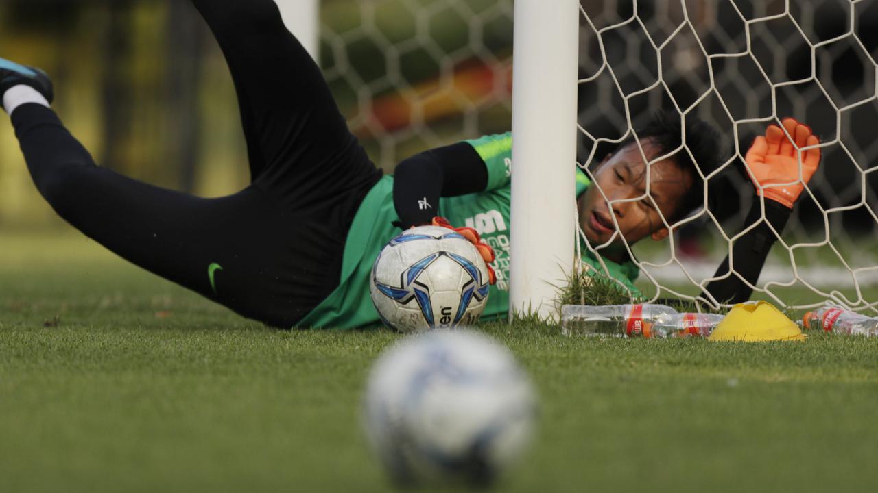 Latihan Timnas Indonesia U-22