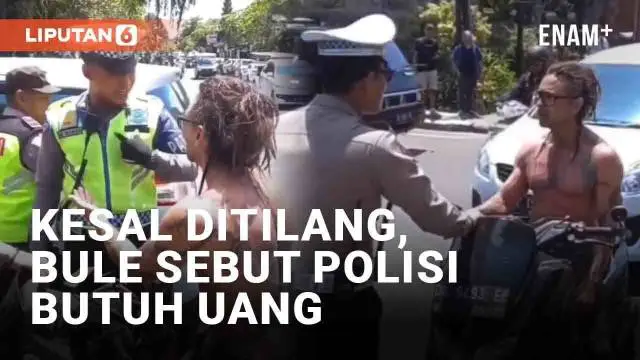 Aksi bule tak taat dalam berlalu lintas kembali terjadi di Bali. Kali ini seorang WNA tak terima ketika ditilang polisi. Pria yang tak berbaju dan berhelm itu mendebat anggota Satlantas Polres Gianyar. Ia menuding polisi menilang untuk meminta uang p...