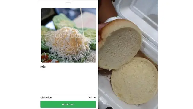 5 Makanan Order Online Ini Tak Sesuai Ekspektasi, Bikin Kecewa