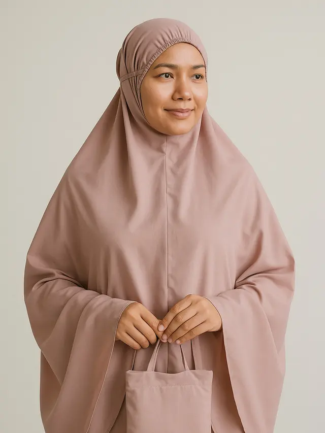 Mukena Simpel yang Bikin Penampilan Justru Makin Anggun (Foto: ChatGPT)