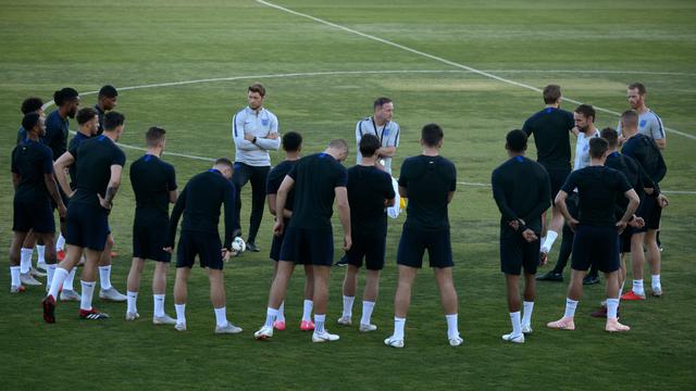 Mengintip Latihan Timnas Inggris Jelang Hadapi Spanyol