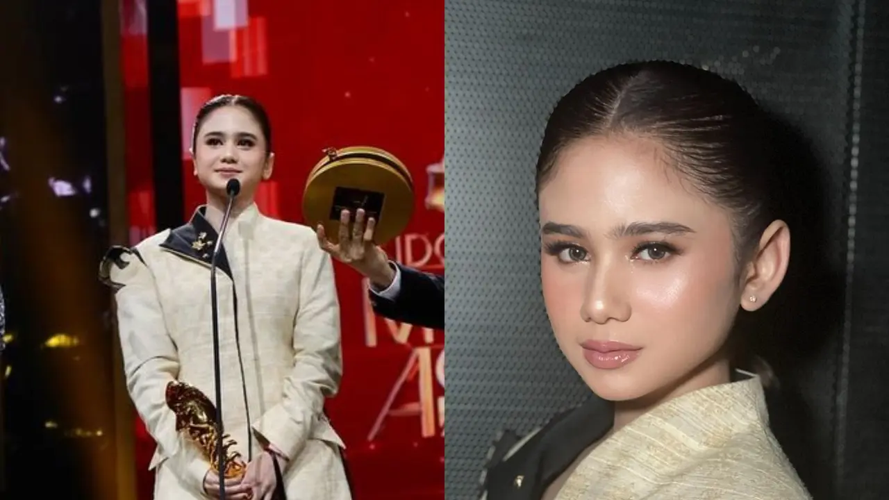 Potret Cantik Tissa Biani, Calon Mantu Maia Estianty, yang Tampil dengan Wajah Glowing Nude Pink di IMA Awards 2024