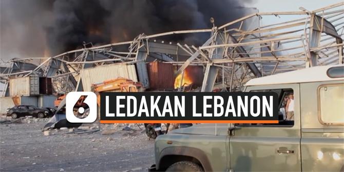 VIDEO: Begini Dahsyatnya Kerusakan Akibat Ledakan Maut di Lebanon