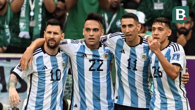 Timnas Argentina vs Timnas Arab Saudi Grup C Piala Dunia 2022