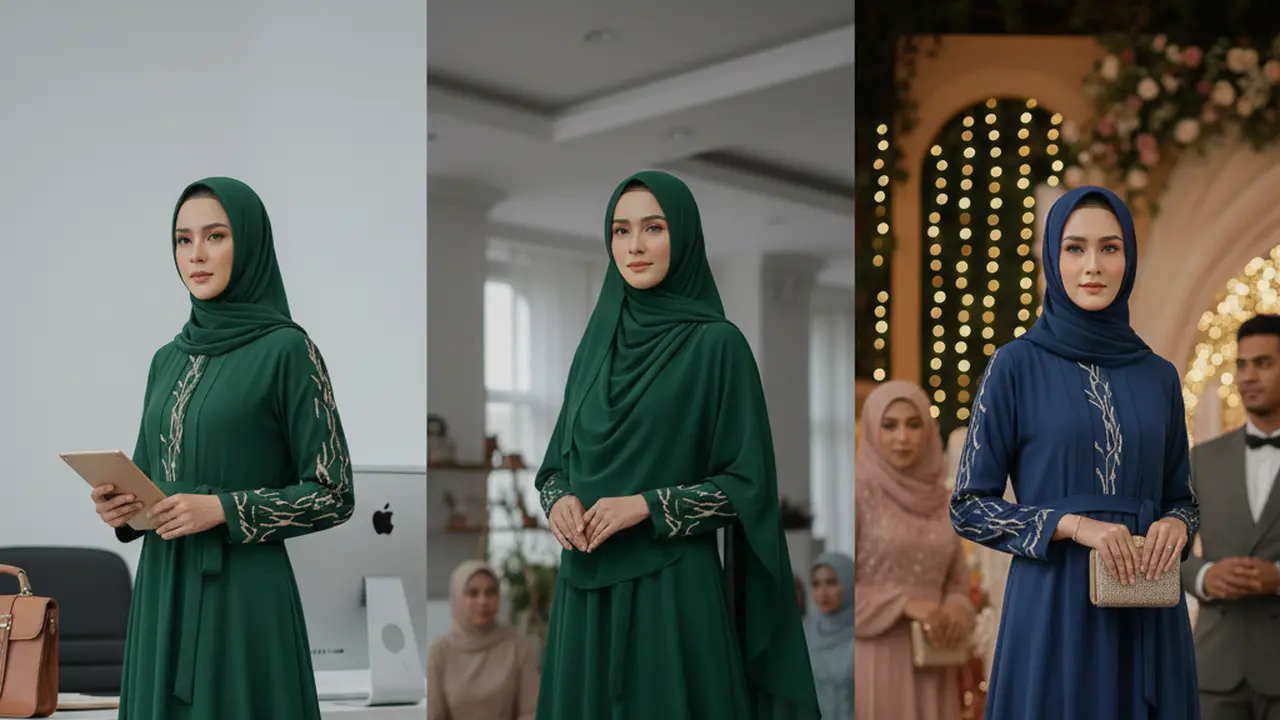 Model Gamis 3 Dunia