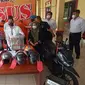 Polres Serang Kota Tembak Lima Pelaku Pecah Kaca. (Senin, 13/09/2021). (Liputan6.com/Yandhi Deslatama).