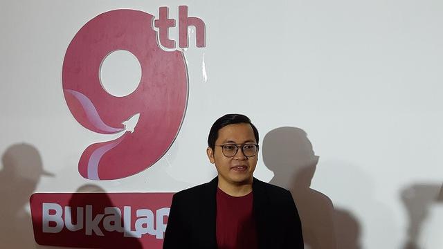 CEO  Bukalapak Achmad Zaky