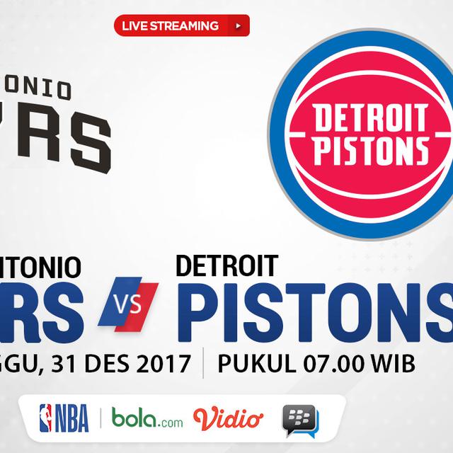 Spurs Vs Pistons Kans Lanjutkan Dominasi Nba Bola Com