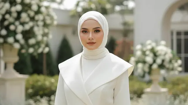 Model Gamis Blazer Asimetris untuk Look Modern dan Unik