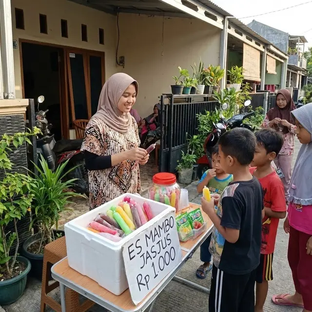 Ide Jualan Es Murah Depan Rumah