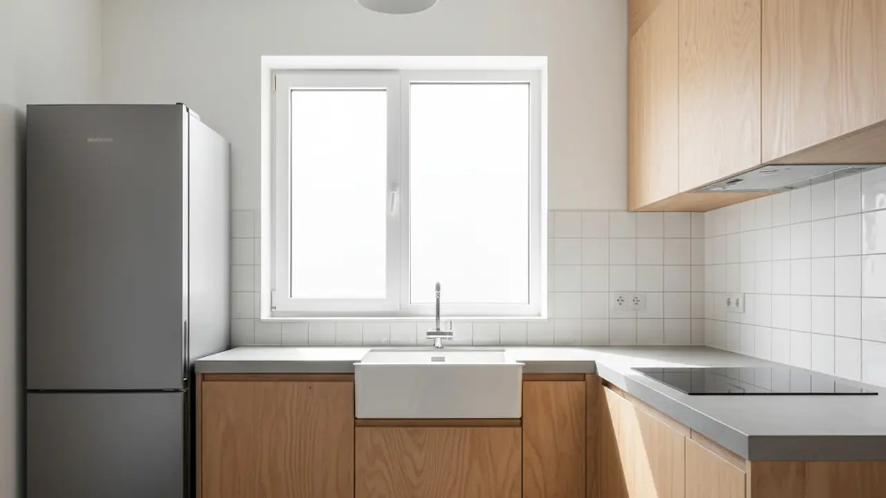 Dapur Rumah Kecil 2x2 Meter Gaya Japandi