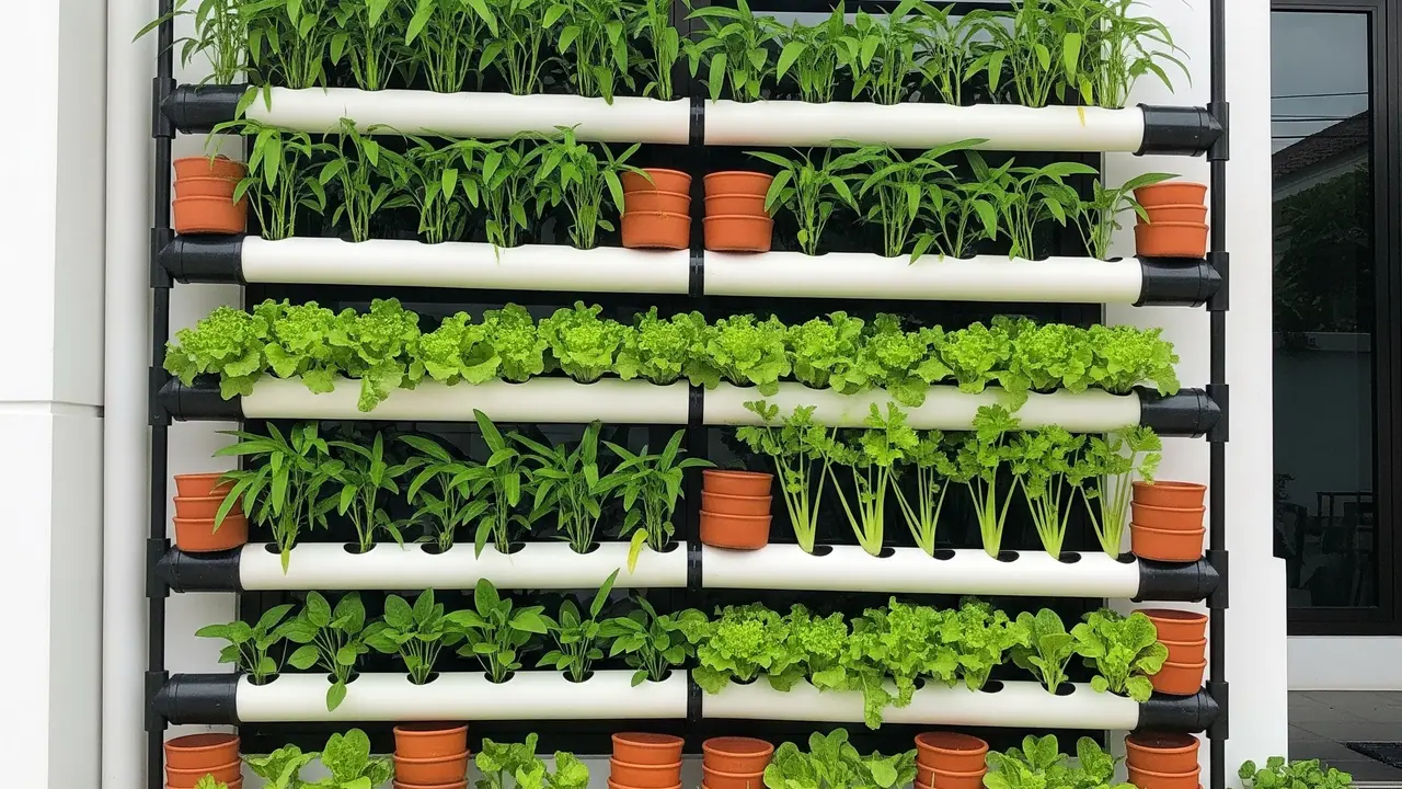 Ide Kebun Sayur Minimalis Depan Rumah