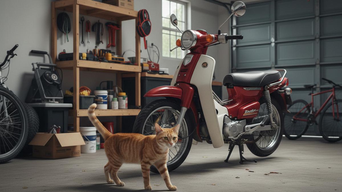 Motor Sering Dikencingi Kucing? Ini Cara Ampuh Menghilangkan Bau Pesing