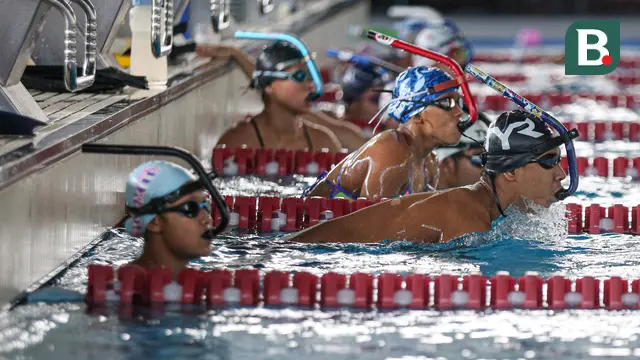 Foto: Aksi Para Atlet Renang Indonesia saat Jalani Pelatnas Menjelang SEA Games 2023