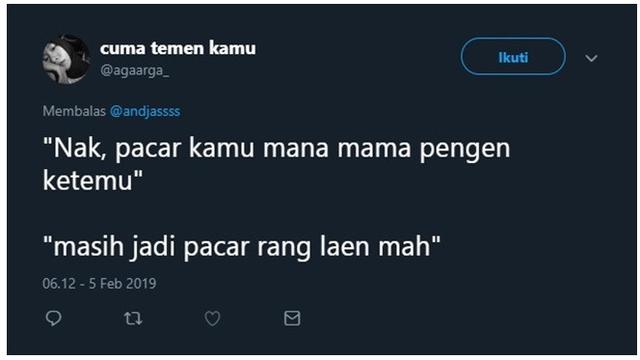 Momen Netizen Ditanya Pacarnya Mana