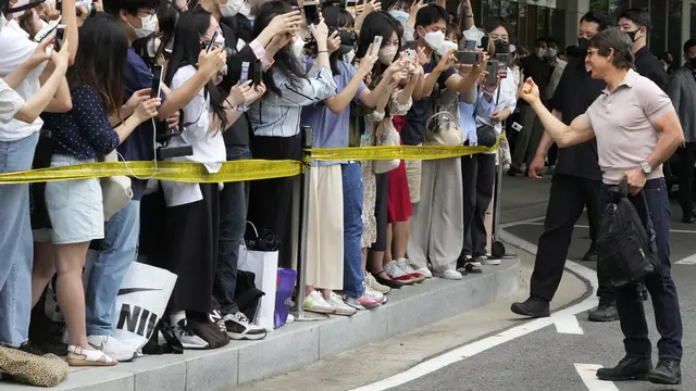 Tom Cruise Kunjungi Korea Selatan