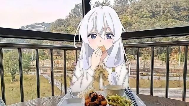 6 Tingkah Imajinatif Wibu Makan Bareng Karakter Anime, Bikin Senyum