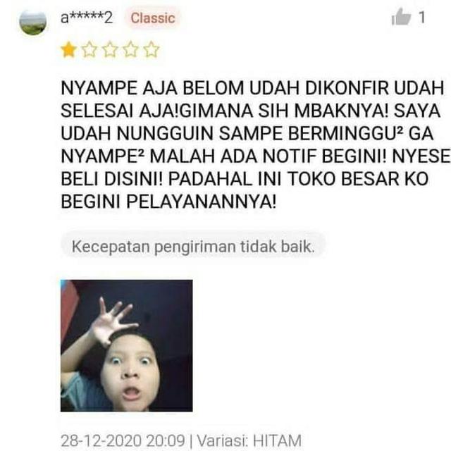 10 Ulasan Kocak Pembeli Usai Beli Barang Online