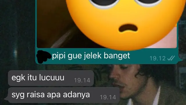 6 Chat Orang Puji Pacar Cantik Ini Bikin Jomblo Iri