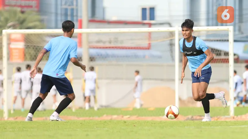 SEA Games 2023: Timnas Indonesia U-22 Latihan Jelang Menghadapi Myanmar