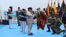 Sementara, Samkaryanugraha adalah tanda kehormatan yang diberikan kepada satuan TNI. (Foto: Istimewa)