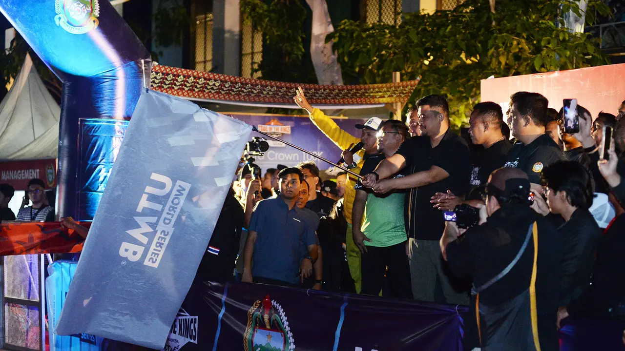 Gubernur Bobby Nasution Lepas Ribuan Pelari Trail of The Kings, Tawarkan Pesona Alam Danau Toba 