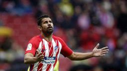 Diego Costa hengkang dari Chelsea ke Atletico Madrid dengan mahar sebesar 58 juta pound sterling. (AFP/Oscar Del Pozo)