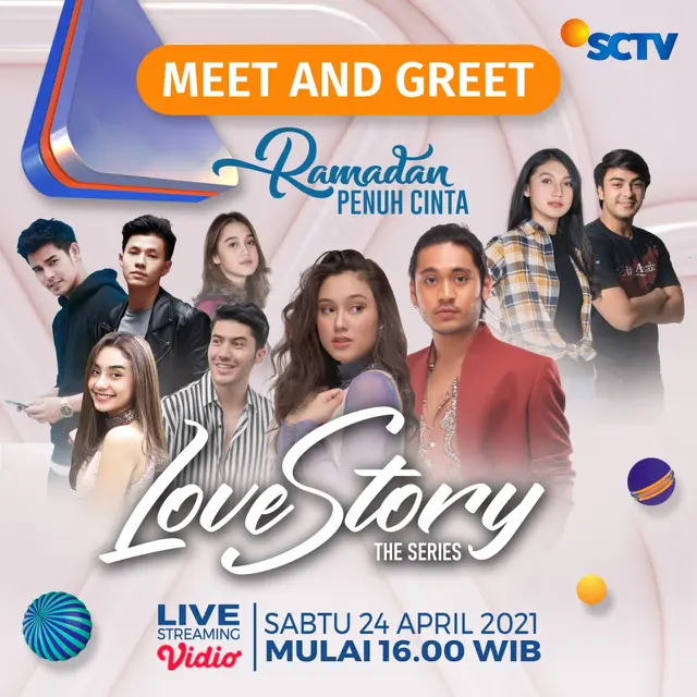Meet and Greet Para Pemain Sinetron Love Story The Series SCTV