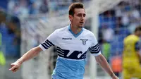 SS Lazio datangkan penyerang papan atas Miroslav Klose dari Bayern Munchen yang sudah habis kontrak. Kedatangan Klose membuat SS Lazio sukses memenangkan Coppa Italia  (AFP/Tiziana Fabi)