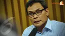 Johan Budi saat jumpa pers di KPK mengatakan akan terus mendalami kasus suap impor daging yang melibatkan para petinggi PKS itu (Liputan6.com/ Danu Baharuddin)