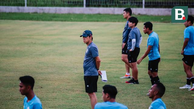 Foto: Timnas Indonesia Siap Tempur Jelang Laga Pertama Partai Uji Coba FIFA Matchday Kontra Timor Leste yang Digelar Tanpa Penonton