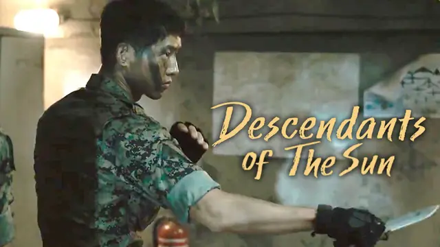 Song Joong Ki di drama Korea Descendants Of The Sun.