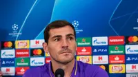 Casillas dipastikan absen pada sisa pertandingan musim 2018-19. (AFP/Guido Kirchner)