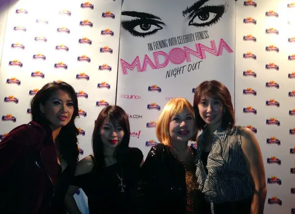 An Evening with Celebrity Fitness, Madonna Night Out